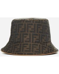 Fendi - Ff Canvas Bucket Hat - Lyst