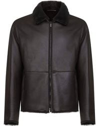 Giorgio Armani - Sheepskin Blouson - Lyst