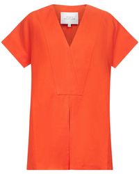 Studio Nicholson - Linen Blend Circe Top - Lyst