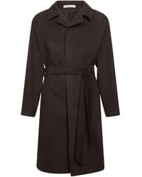 Tagliatore - Wool And Cashmere Salomons Wrap Coat - Lyst
