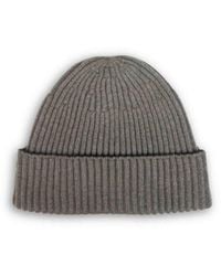 Brunello Cucinelli - Washed Army Cashmere Double Knit Beanie - Lyst