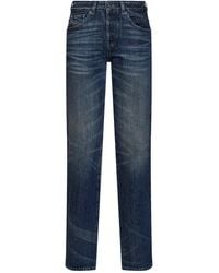 DIESEL - Denim D-Liet-Fsj1 Regular Mid-Rise Jeans - Lyst