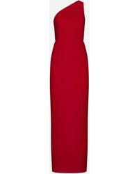 Solace London - Adira One-shoulder Maxi Dress - Lyst