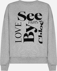 See By Chloé Sweatshirts for Women | Online Sale up to 69% off | Lyst