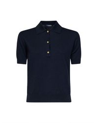Max Mara - Knit Smmpomposa Polo Shirt<Br - Lyst