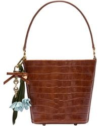 Self-Portrait - Bucket Bag With Charms - Lyst