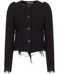 Uma Wang - Wool And Linen Blend Kuppy Jacket - Lyst