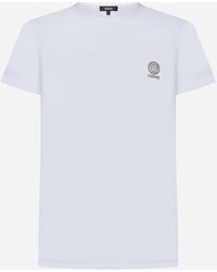 Versace - Cotton T-shirt Bi-pack - Lyst