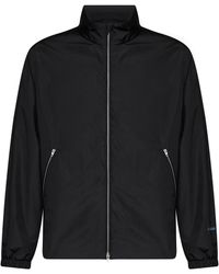 Jil Sander - Taffeta Padded Jacket With Logo - Lyst