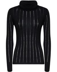 Max Mara - Mstbadesse Fitted Ribbed Turtleneck Sweater - Lyst