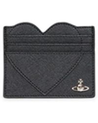 Vivienne Westwood - Heart-Shape Orb Card Holder<Br - Lyst