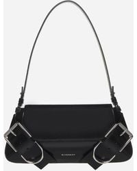 Givenchy - Voyou Leather Shoulder Flap Bag - Lyst