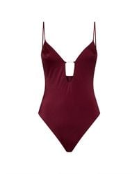 MC2 Saint Barth - One-Piece Swimsuit Crunchy Plate - Lyst