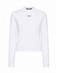 Jacquemus - The Gros Grain Long-Sleeved T-Shirt - Lyst