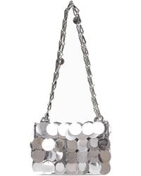 Rabanne - Sparkle Discs Nano Shoulder Bag - Lyst
