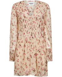 Isabel Marant - Marant Etoile Printed Muslin Loriena Minidress - Lyst