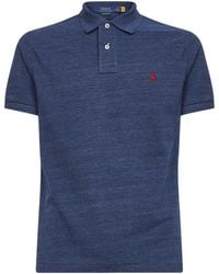 Polo Ralph Lauren - Classic Royal Heather The Iconic Mesh Polo Shirt - Lyst