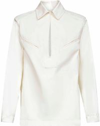Dries Van Noten - Cotton And Viscose Popover Shirt - Lyst