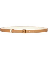 Fendi - Reversible Leather Ff Belt Calf - Lyst