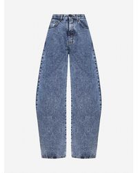 Alaïa - Round-leg Jeans - Lyst