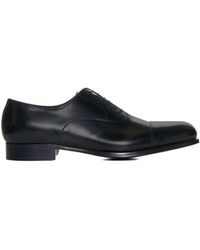 D 40 - Leather Oxford Shoes - Lyst