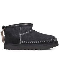 UGG - Classic Ultra Mini Biarritz Ankle Boots - Lyst