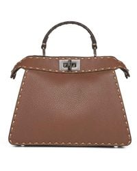 Fendi - Borsa A Mano Peekaboo Iseeu Small - Lyst