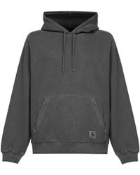 Carhartt - Felpa Con Cappuccio Hooded Torion Grigia - Lyst