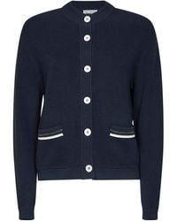 Brunello Cucinelli - Cardigan, Ribbed Cotton - Lyst