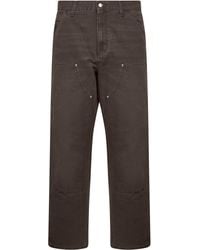 Carhartt - Cotton Canvas Double Knee Jeans - Lyst