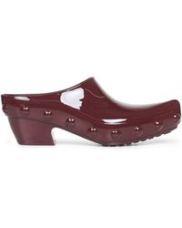 Bottega Veneta - Deep Mahogany Rubber Gondola Clogs - Lyst