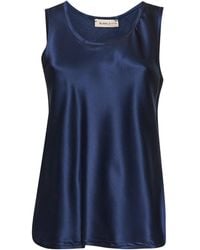 Blanca Vita - Stretch Silk Belis Tank Top - Lyst
