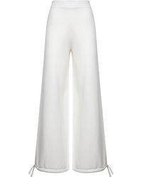 Max Mara - Wool Knit Nigeria Trousers - Lyst
