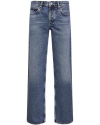 Agolde - Regenerative Denim Elson Double-Waist Jeans - Lyst