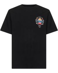 CASABLANCA - T-Shirt Casa Way Mountain Nera - Lyst