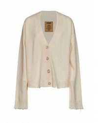 Uma Wang - Off- Cashmere Knit Over Cardigan - Lyst