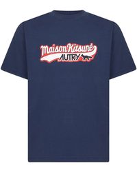 AUTRY CAPSULE - Cotton Maison Kitsuné T-Shirt - Lyst