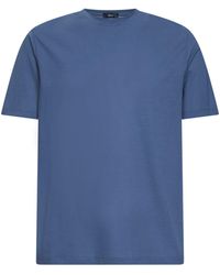 Herno - Lightweight Crepe Voile Jersey T-Shirt - Lyst