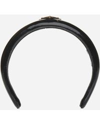 Prada - Leather Headband - Lyst