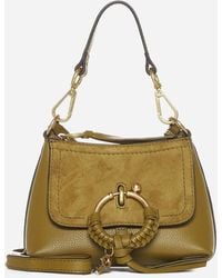 See By Chloé - Joan Leather And Suede Mini Bag - Lyst