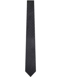 Giorgio Armani - Monogram Jacquard Silk Tie - Lyst