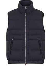 Stone Island - Lightweight Stretch Nylon Fabric Padded Vest - Lyst