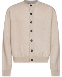 Jacquemus - Light Merino Wool Knit The Moulin Logo Cardigan - Lyst