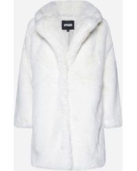 White Fur coats for Women | Lyst