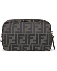 Fendi - Tobacco Micro Beauty Case - Lyst