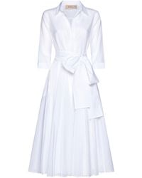 Blanca Vita - Aptenia Belted Shirt Dress - Lyst