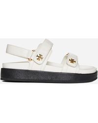 Tory Burch - Kira Sport Leather Sandals - Lyst