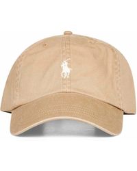 Polo Ralph Lauren - Cafe Tan The Iconic Cotton Chino Ball Cap - Lyst
