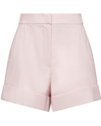 Max Mara - Pinky Canvas Mxmcelebre Shorts - Lyst
