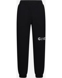 Givenchy - Logo Cotton jogging Trousers - Lyst
